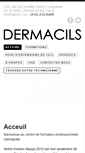 Mobile Screenshot of dermacils.com